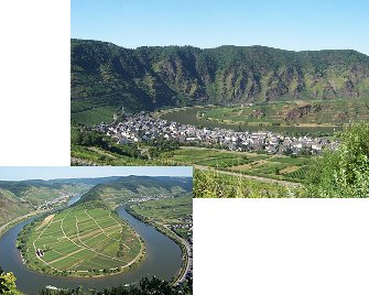 Die Mosel bei Bremm